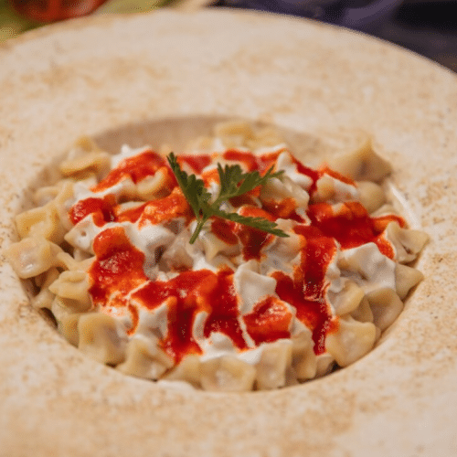 Türkische Teigtaschen - Manti (halal)