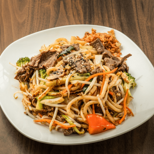 Gebratener Udon - Rindfleisch