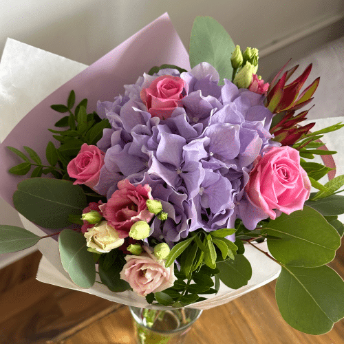 Blumenstrauß mit Hortensie