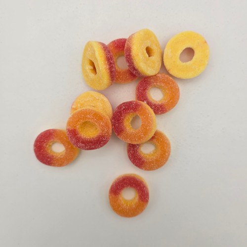 Fruchtgummi Mit Pfirsichgeschmack 100g
