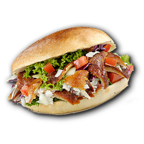 Drehspieß im Fladenbrot