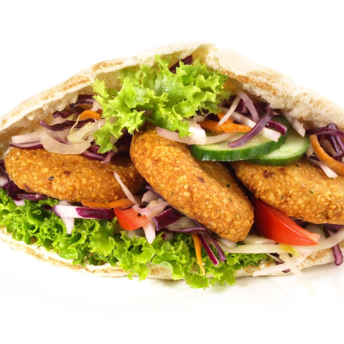 Falafel im Brot