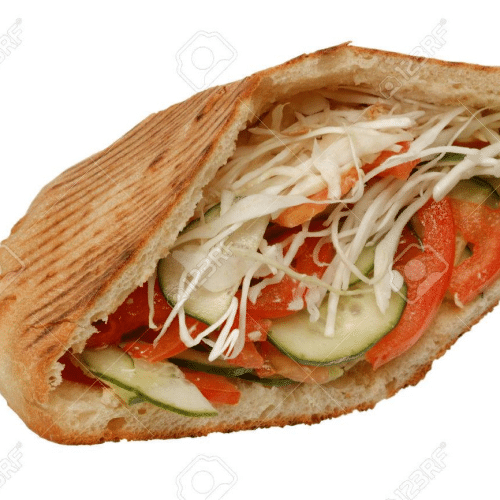 Vegi im Brot