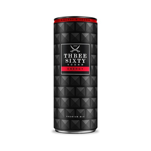 Three Sixty Vodka Energy 0.33l (EINWEG)