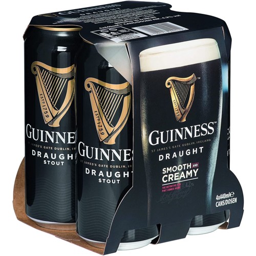 Guinness Bier 4 x 0.44l (EINWEG)