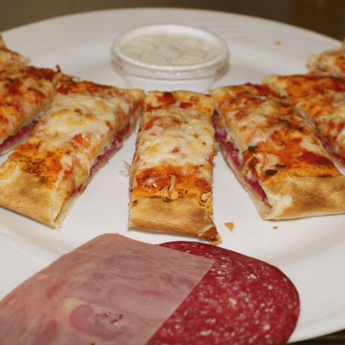 Schinken Salami Brötchen