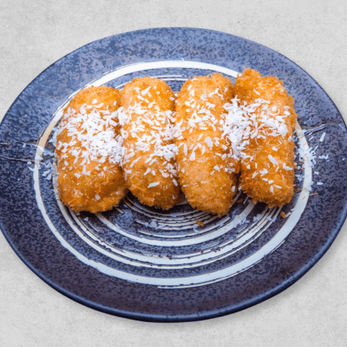 Frittierte Bananen