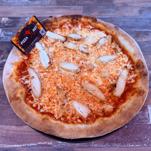 Pizza Hähnchenfleisch
