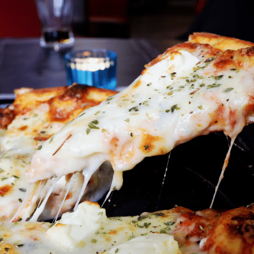 Four Cheese Delight Pan Pizza