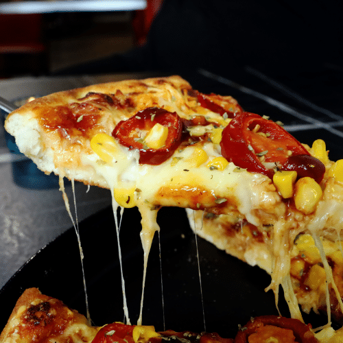 Pulled Chicken BBQ Pan Pizza