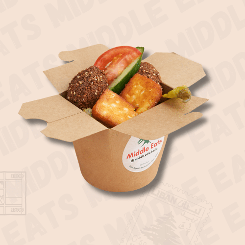 Falafel-Halloumi Box