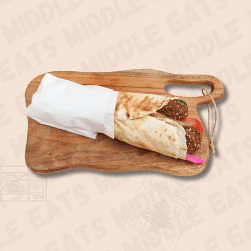 Homemade Falafel Wrap