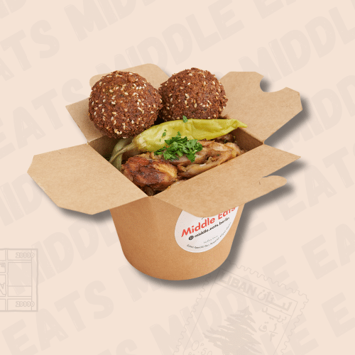Schawarma-Falafel Box