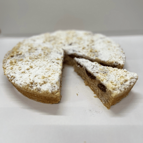 Pflaume-Grießkuchen (Vegan)