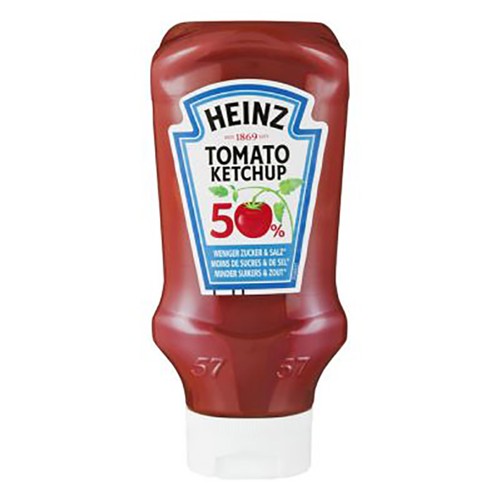 Heinz Tomato Ketchup 50% weniger Zucker 550g