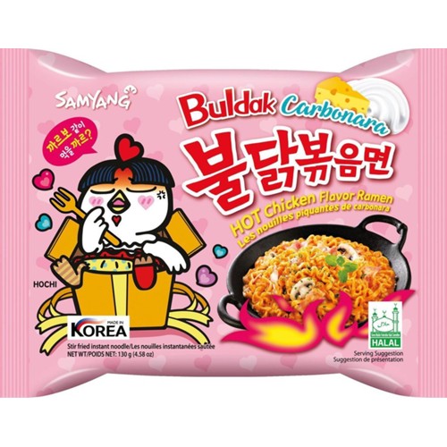 SamYang Buldak Carbonara Hot Chicken Ramen 130g