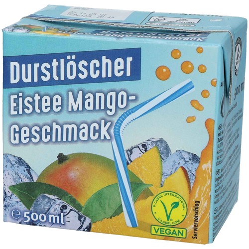 Durstlöscher Eistee Mango 0.5l