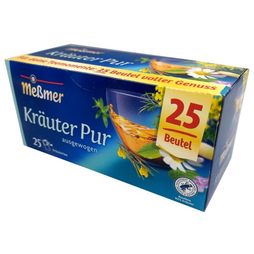 Meßmer Kräuter Pur 25 Beutel 50g