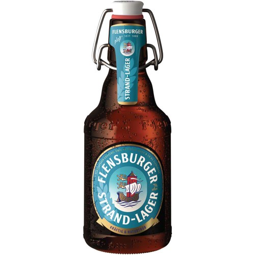Flensburger Strand-Lager Bier 0.33l (MEHRWEG)