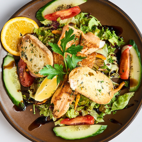 Lachs Salat