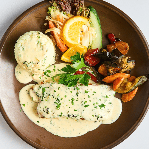 Lachsfilet