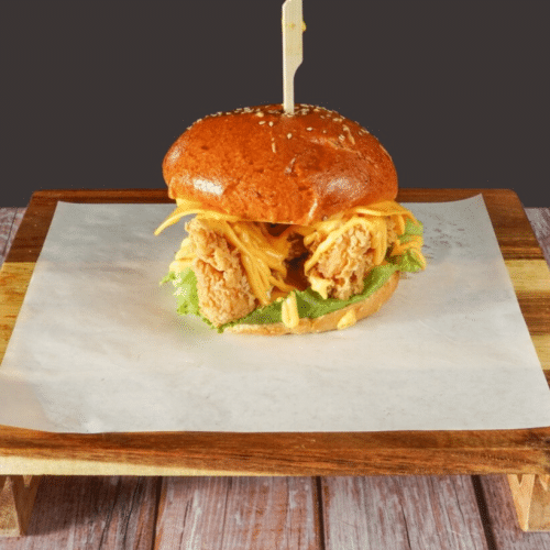 Crispy Chili Cheese Burger