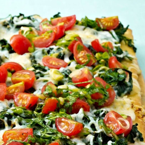 Pizza Spinat