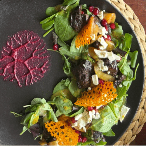 Hühnerleber Salat