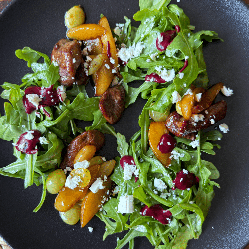 Salat mit Ente
