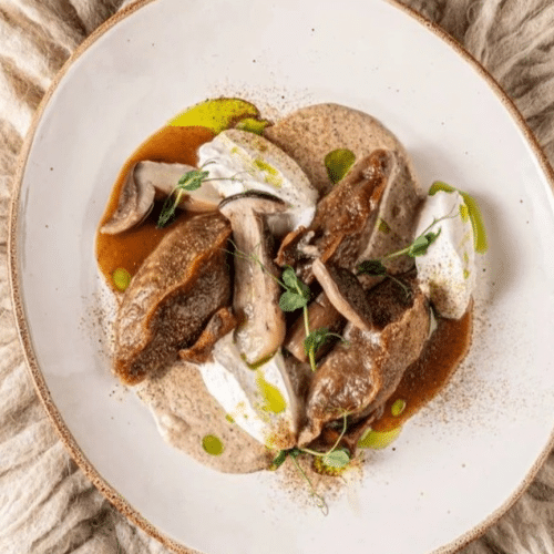 Varenyky mit Fleisch