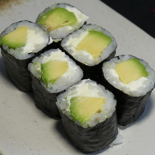 Avocado Cheese Maki (vegetarisch)