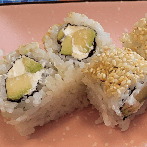 Avocado Cheese Rolle (vegetarisch)