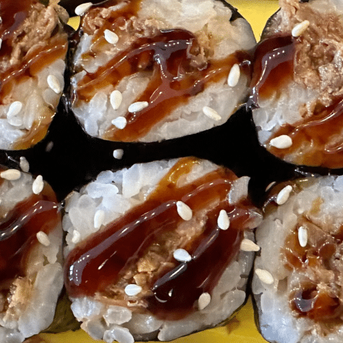 Gegrillter Lachs Maki