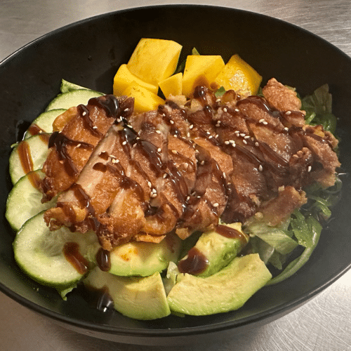 Knusprige Ente Salat