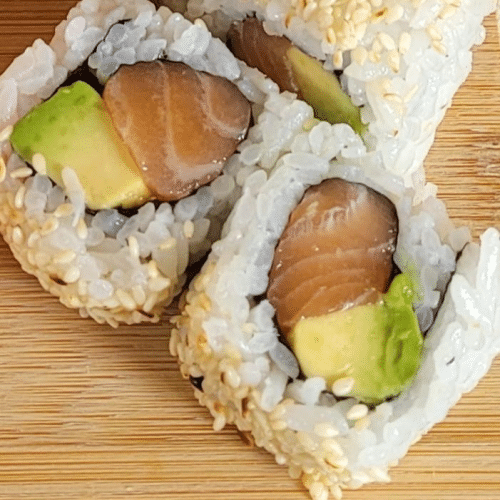 Lachs Avo Rolle