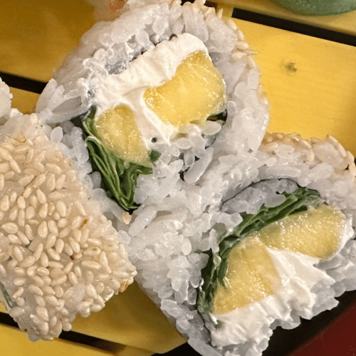 Mango Rucola Cheese Rolle (vegetarisch)