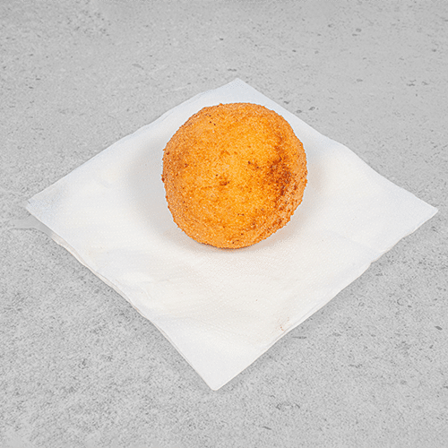Arancini Ripieni con Risotto Carne e Mozzarella