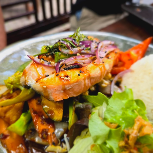 Rau Xao Sot Teriyaki