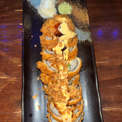 Sake Tempura Roll
