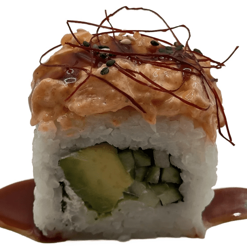 Crazy Salmon Roll (scharf)