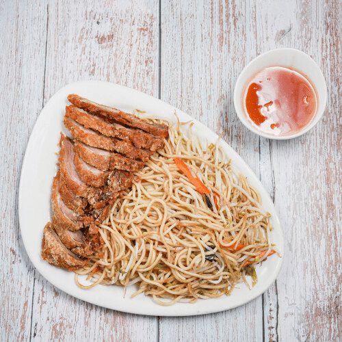 Knusprig gebackene Ente - Hausgemachter Soße