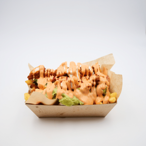 Oriantal Chicken Kebab Fries