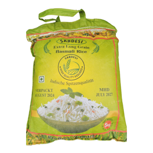 SABDESI Extra langer Premium-Basmatireis 5kg