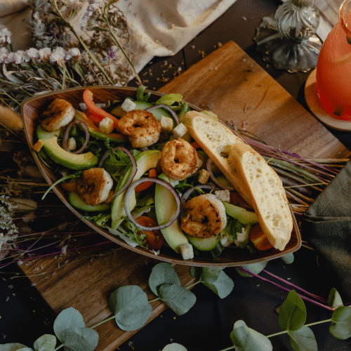 Garnelen Classico Salat