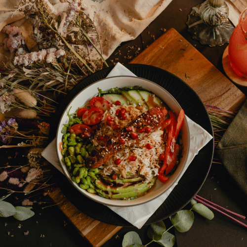 Lachs Bowl