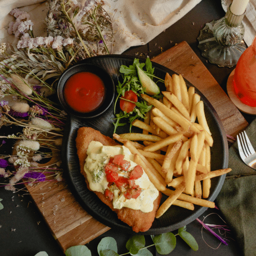 Schnitzel Hollandaise