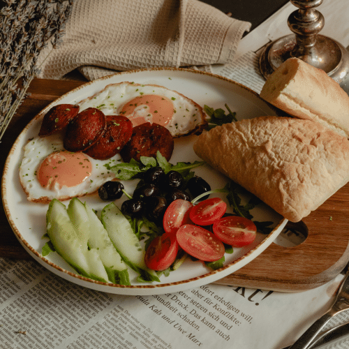 Sucuk Ei Frühstück