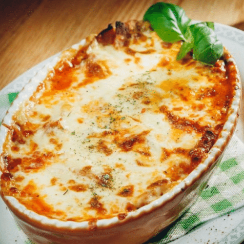 Dönerteller überbacken