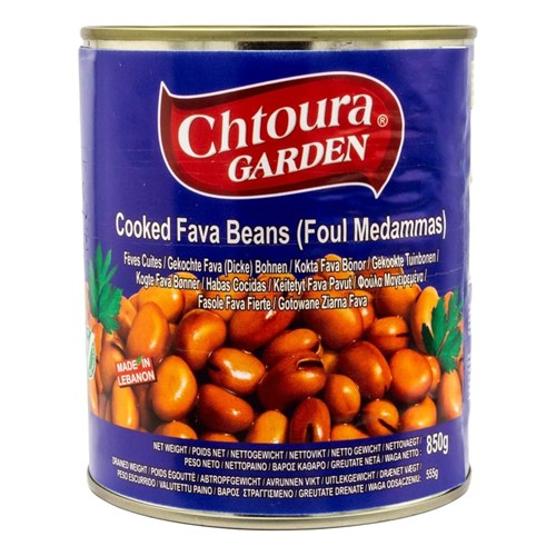 Chtoura Garden Gekochte Saubohnen groß Bajella 850g