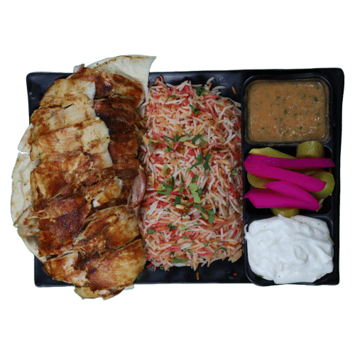 Schawarma-Reis-Platte